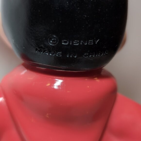 Vintage 1990s Disney Bubble Bath Bottle  Mickey Mouse Fantasia Sorcerer EMPTY - Picture 8 of 13